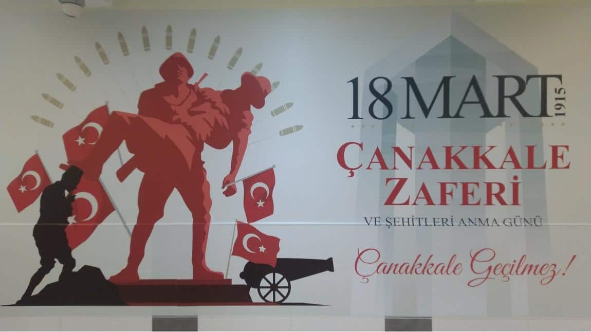 18 Mart Çanakkale Zaferi ve Şehitleri Anma Günü  töreni Okulumuzun konferans salonunda yapıldı.